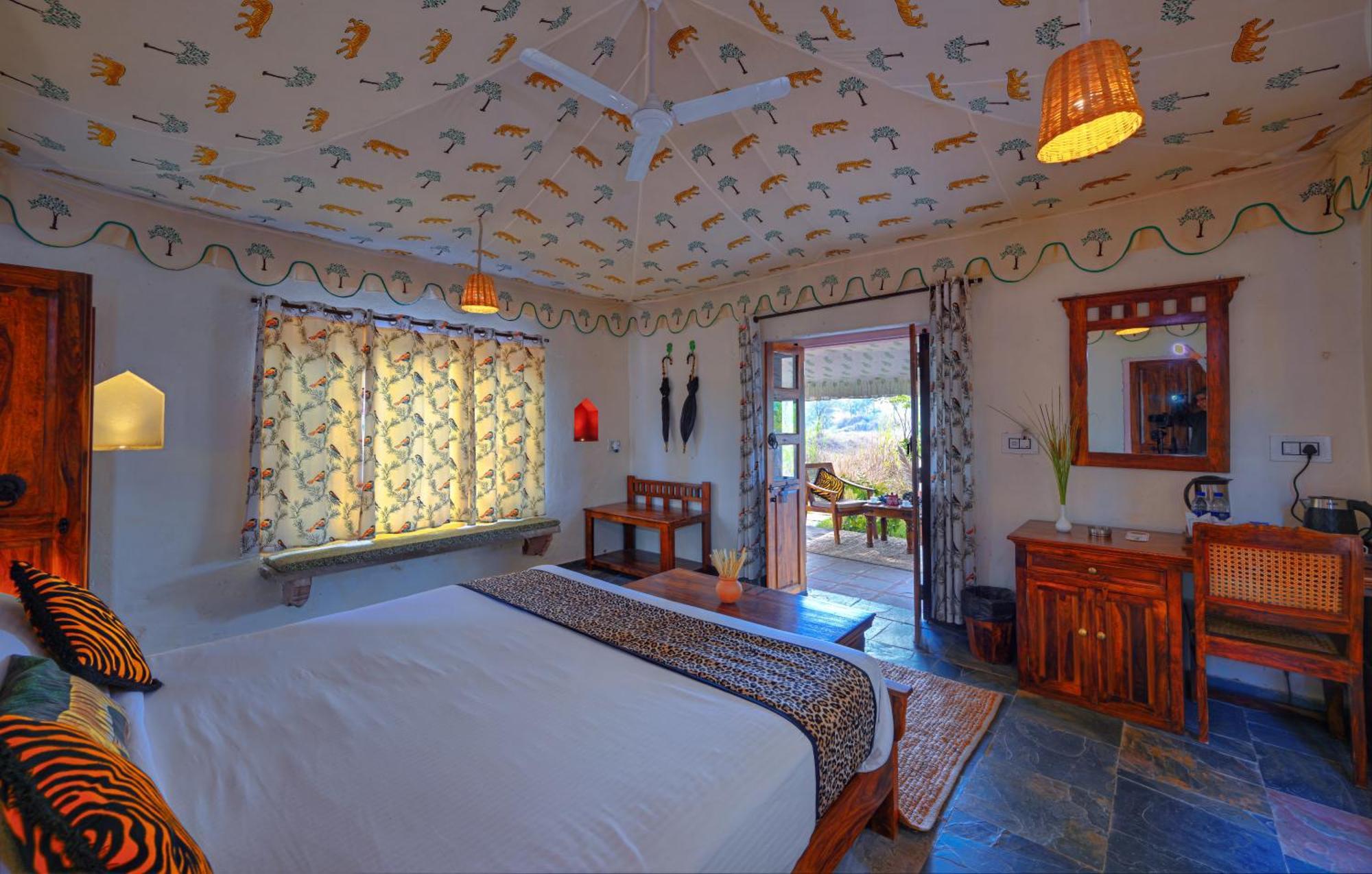 Bagh Serai - Rustic Cottage With Private Pool Sawai Madhopur Exteriör bild