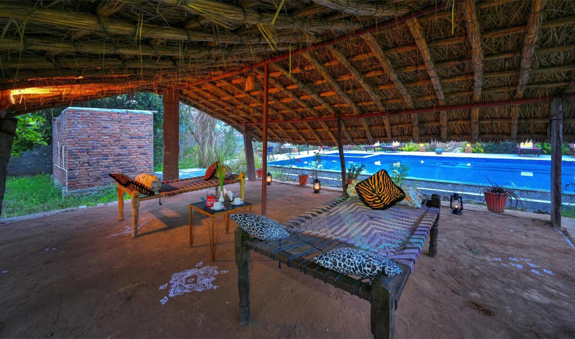 Bagh Serai - Rustic Cottage With Private Pool Sawai Madhopur Exteriör bild