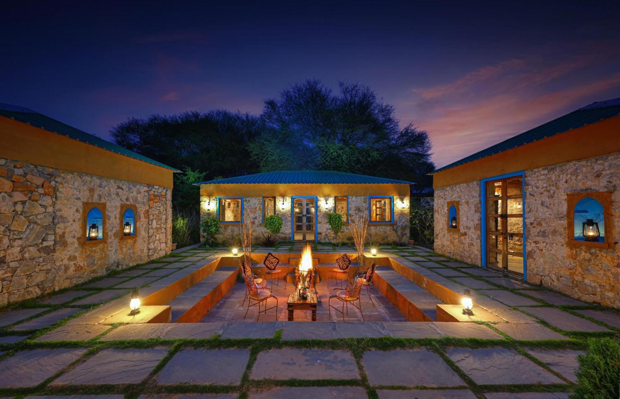 Bagh Serai - Rustic Cottage With Private Pool Sawai Madhopur Exteriör bild
